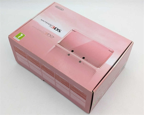 Nintendo 3DS - Coral Pink - Complete In Box (CIB) - Console - SNR CEM118355542 (A Grade) (Used)